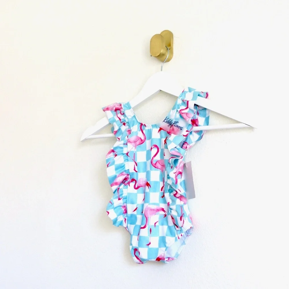 NEW! Kenny Flowers Kiddy Flowers The Copacabana One Piece Swim 12-18 Months